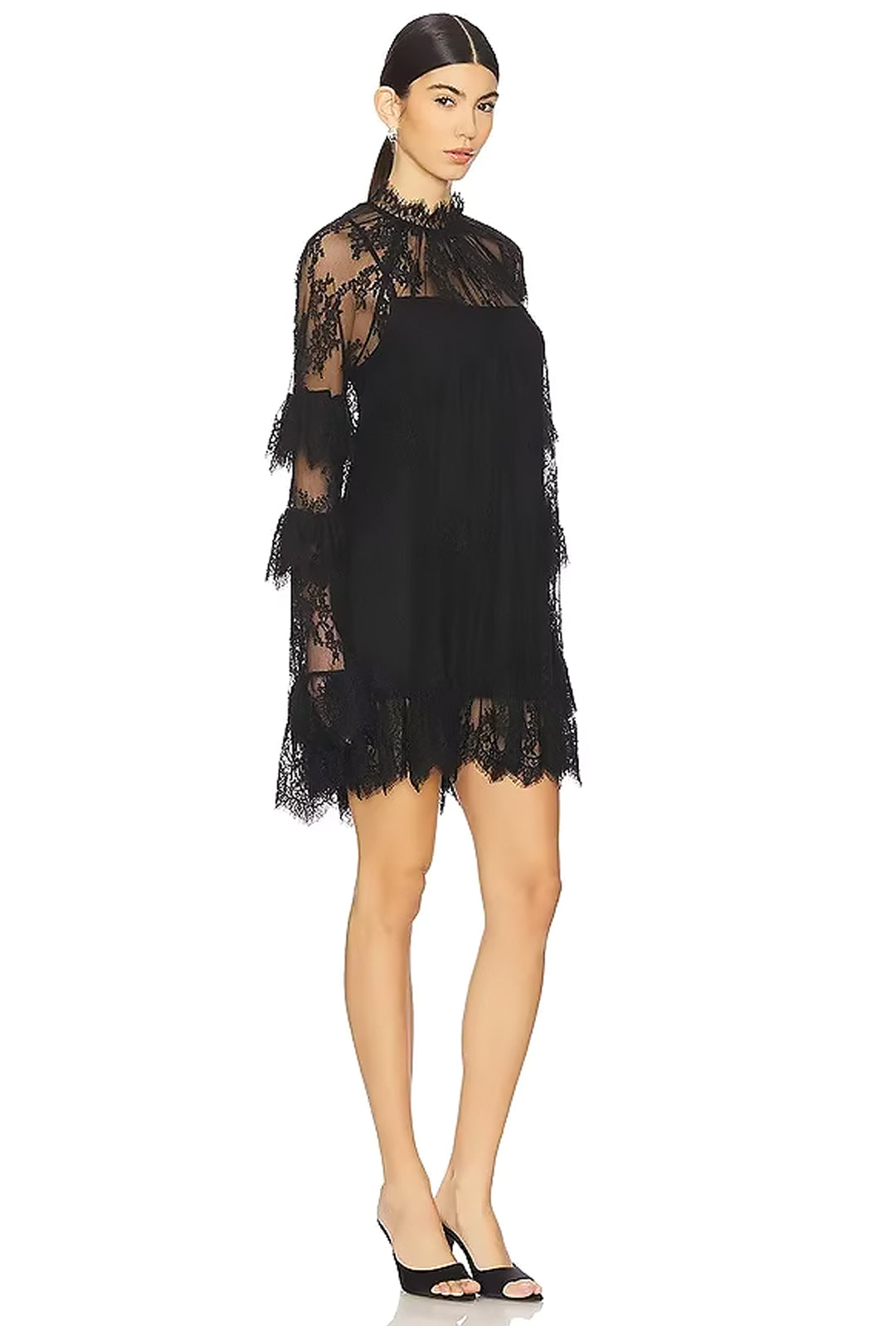 BETSY - LACE SHIFT DIRNDL DRESS