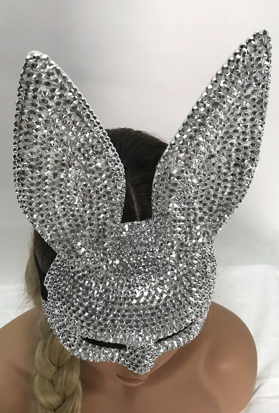 BUNNY - RHINESTONE BUNNY MASK