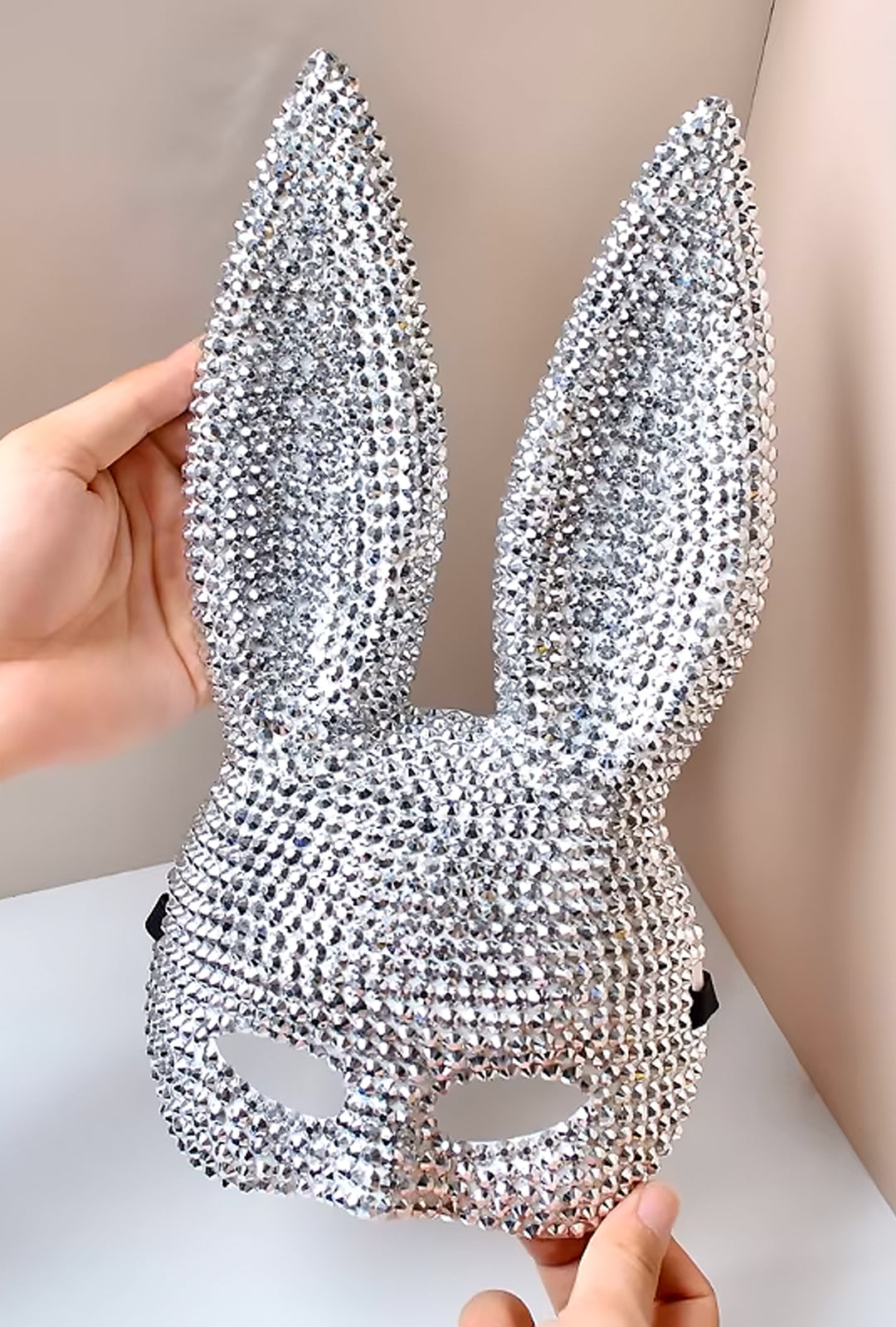 BUNNY - RHINESTONE BUNNY MASK