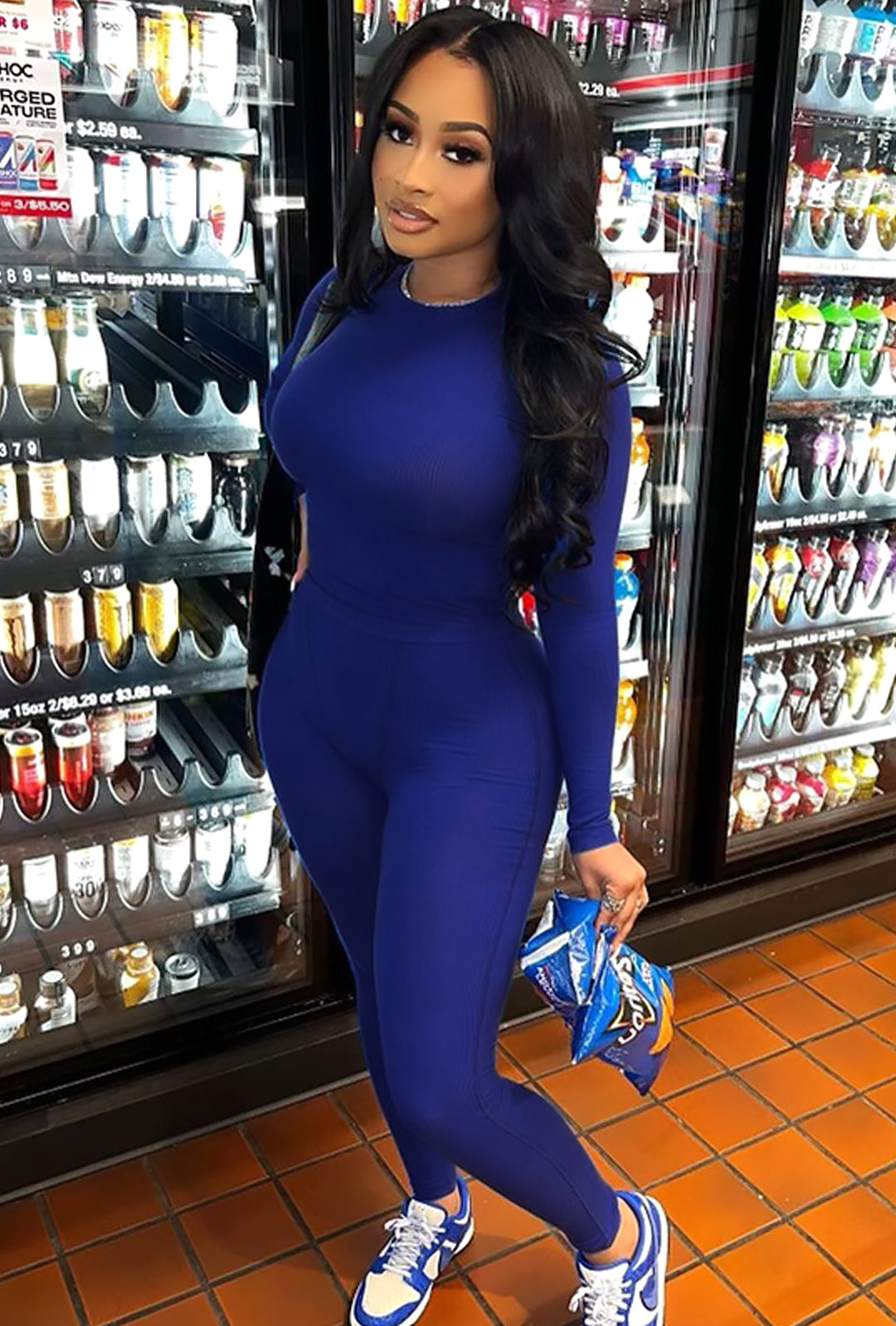 JAYME - RIB LOUNGE KNIT 2 PIECE