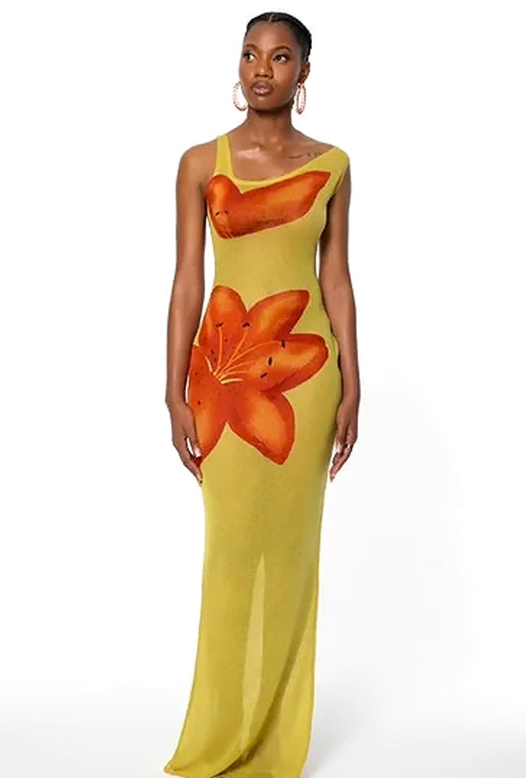 MALINDA - PRINTED FLORAL MAXI DRESS