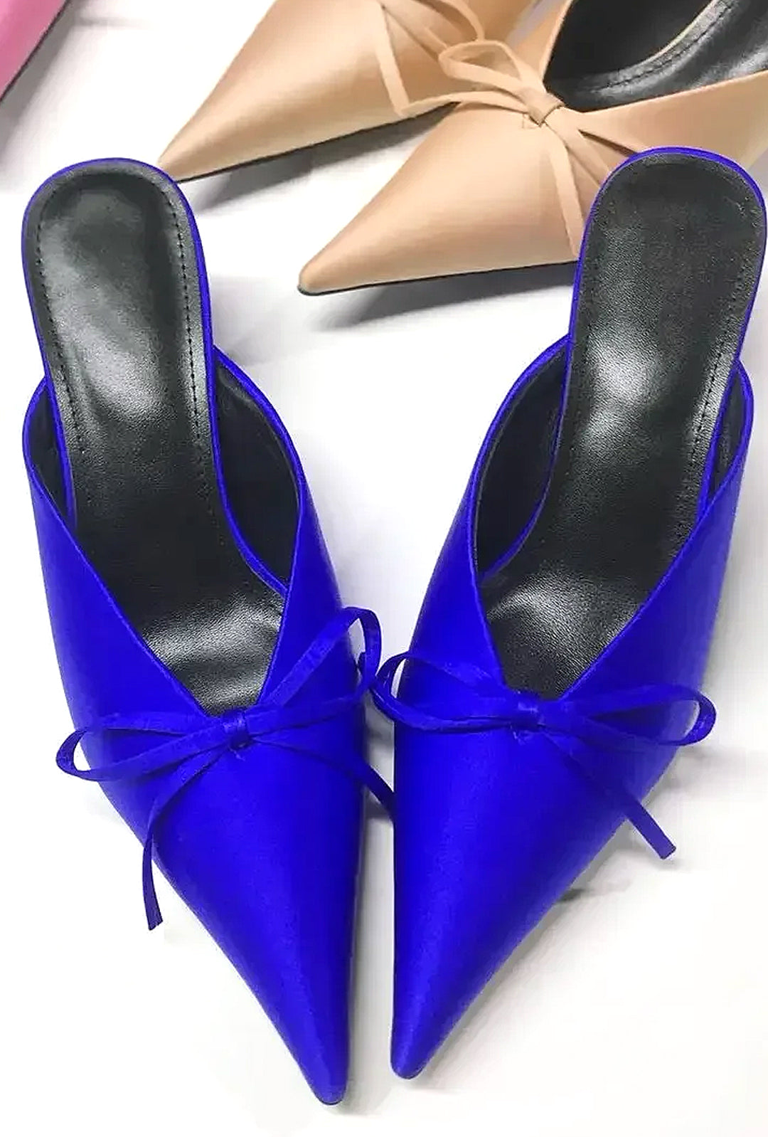 MASELLI - POINTY BOW MULE SLIPPER