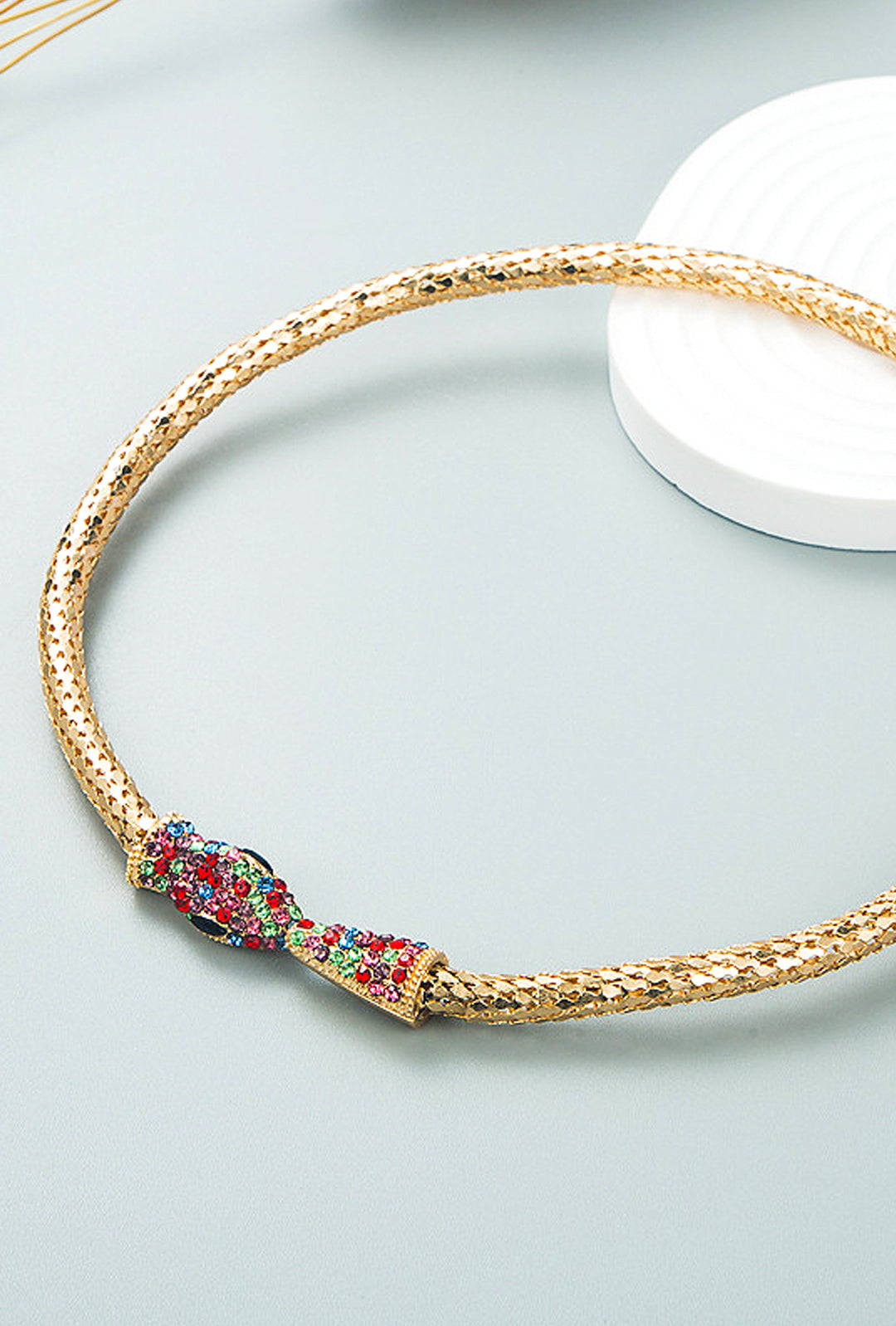 SISTINE - SNAKE CIRCULAR CHOCKER