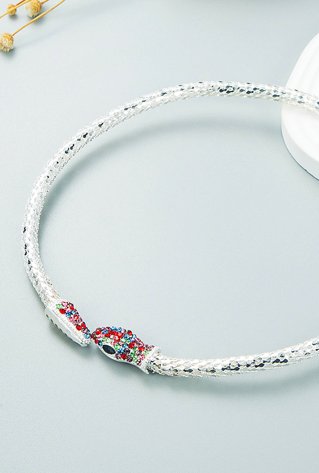 SISTINE - SNAKE CIRCULAR CHOCKER