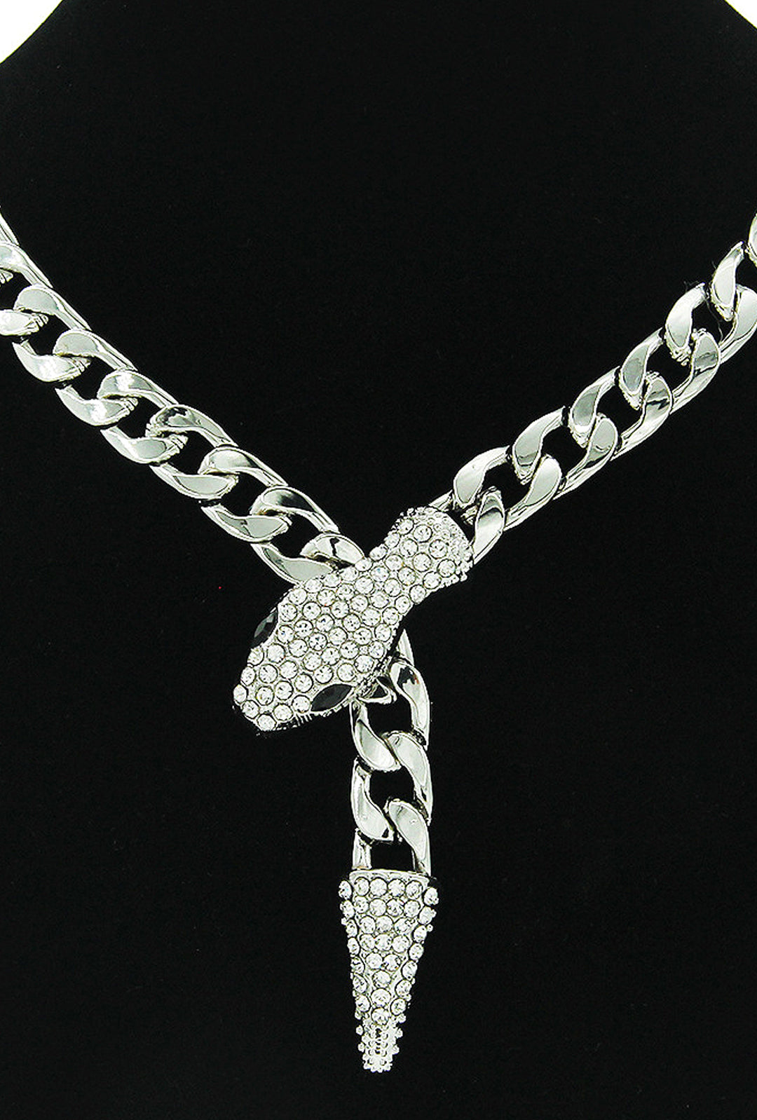 SONATINA - SNAKE DROP NECKLACE