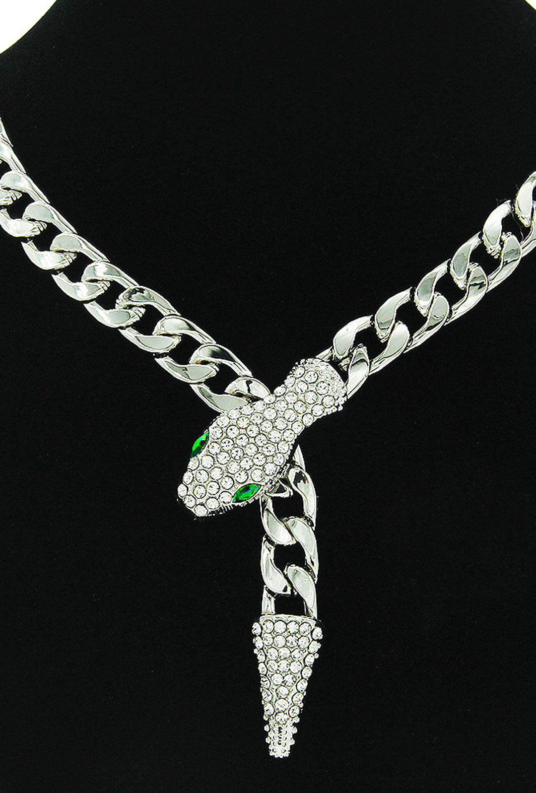 SONATINA - SNAKE DROP NECKLACE