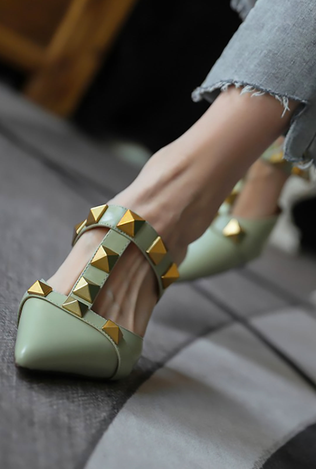 VANISSA - SANDALI MULE CON BORSE GATTINO