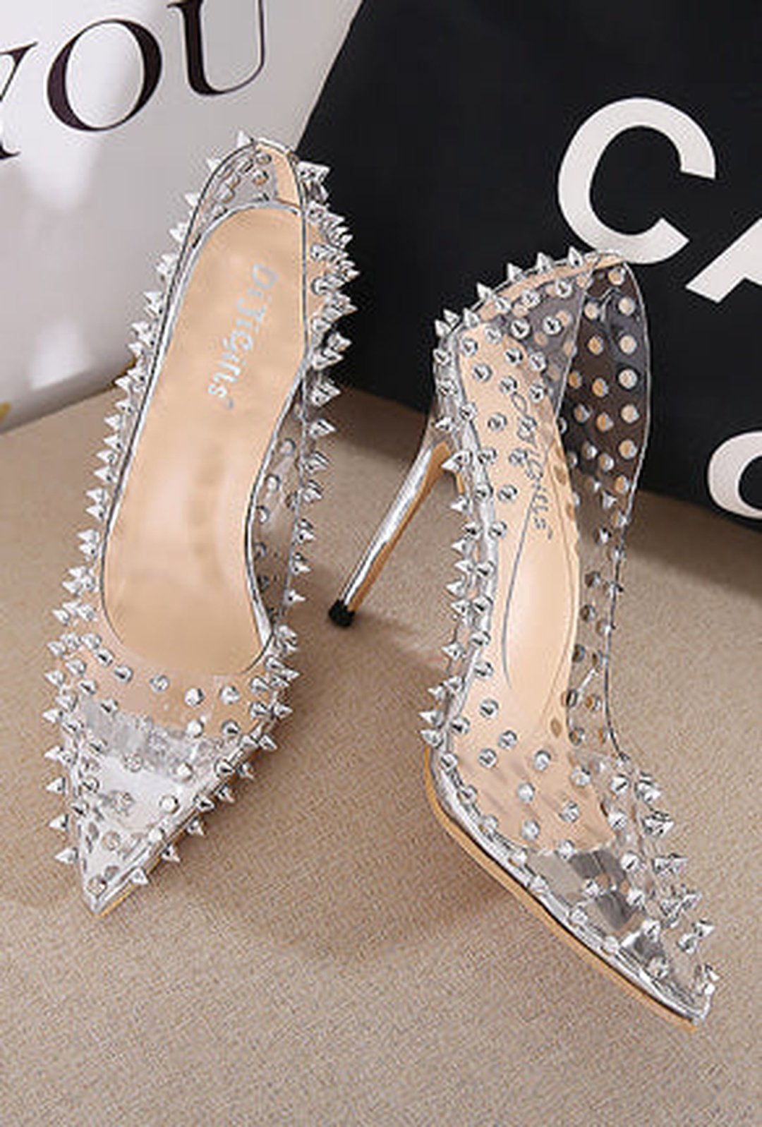 aja - transparent spike pumps