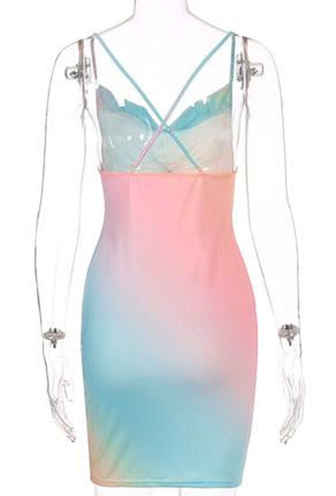 avita - printed watercolor dress