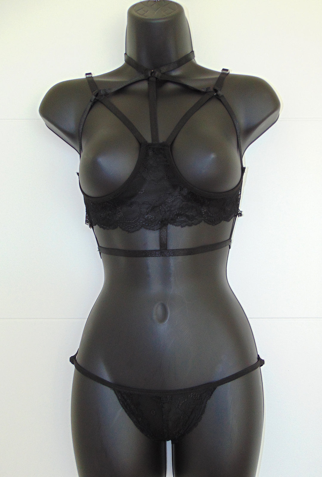 AYNA - LINGERIE EROTICA 2 PEZZI CON IMBRACATURA