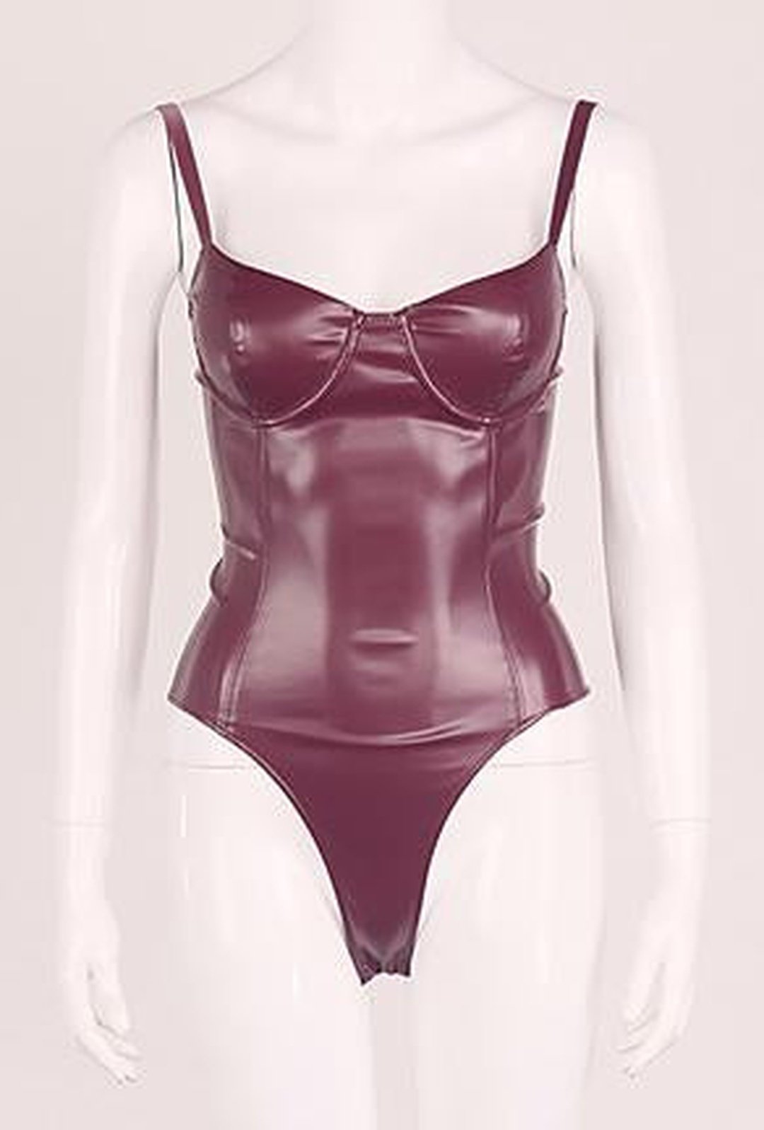 BRIA - BODY BUSTIER IN PELLE
