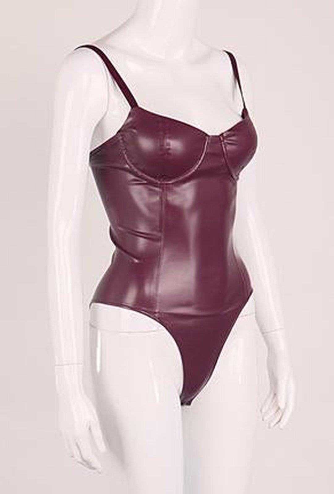 BRIA - BODY BUSTIER IN PELLE