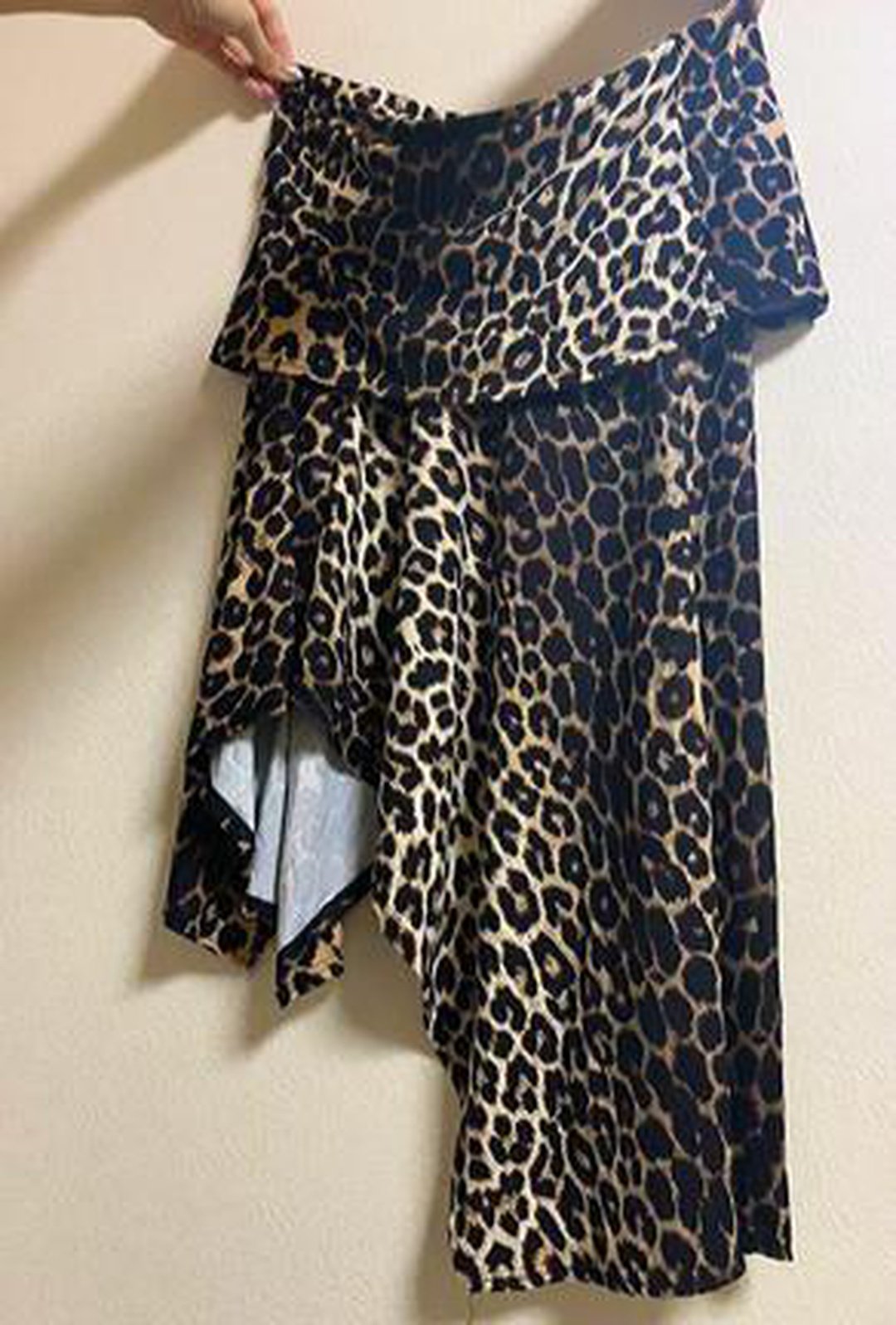 BRIANNA - TOP PONCHO IN LEOPARDO