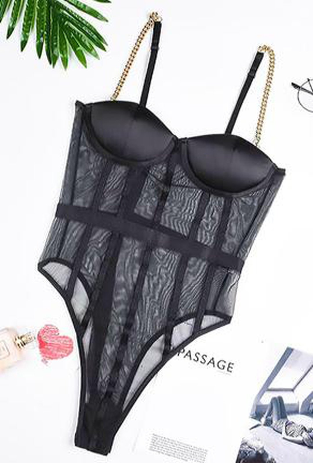 CHRISANN - LINGERIE CORSETTO 1 PEZZO