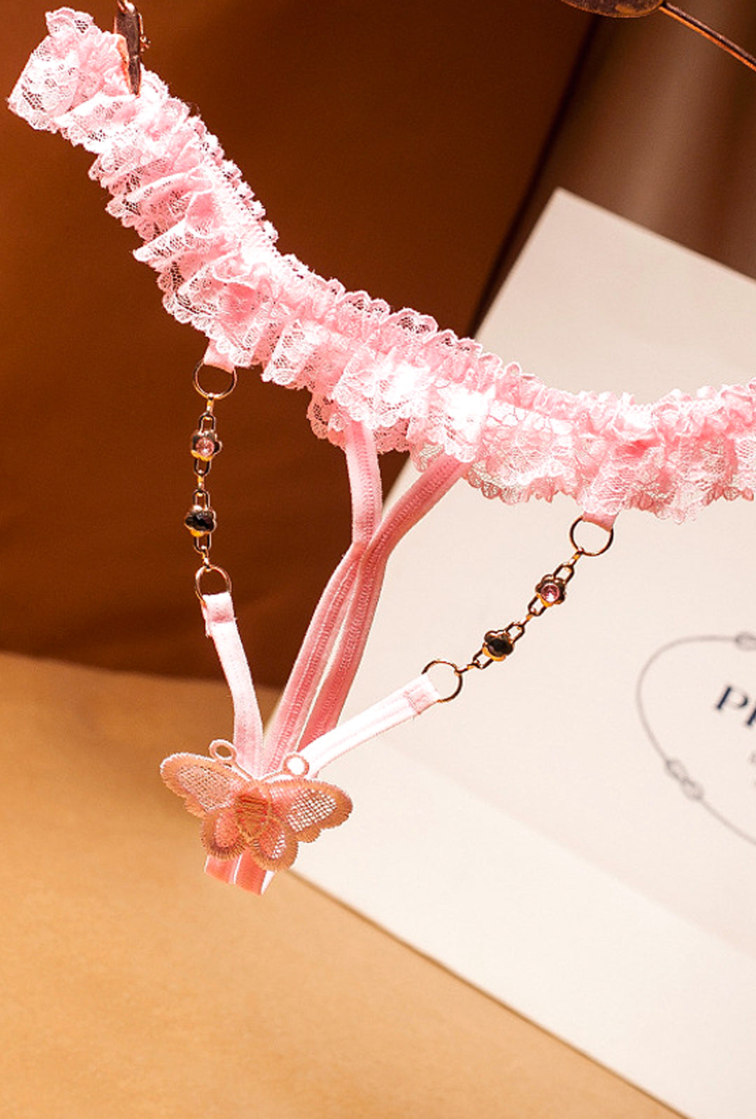 CHRISTY - GEM CHAIN LINGERIE PANTY