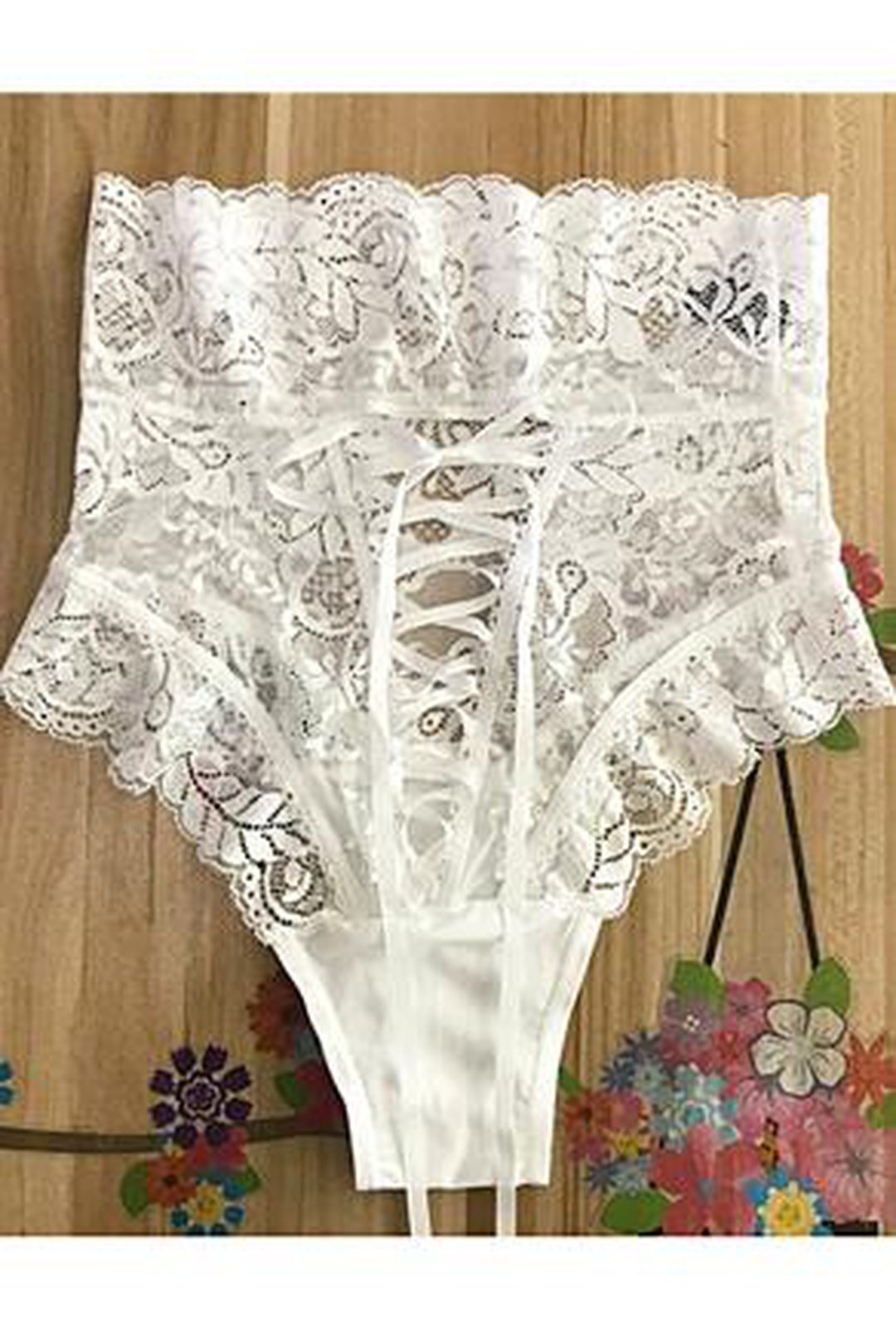 COCO - SLIP LINGERIE CON SCHIENA IN PIZZO
