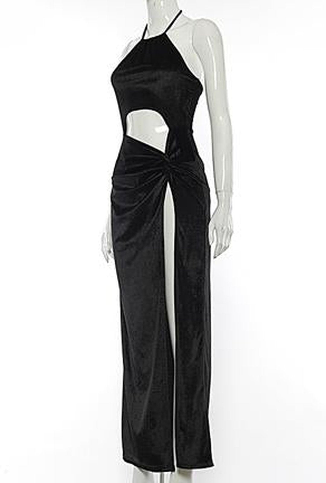 COLETTE - HALTER MAXI DRESS