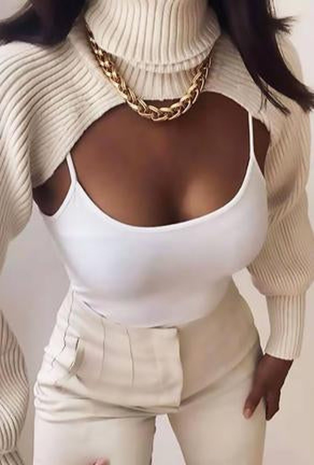 DORA - TOP MAGLIA CROP