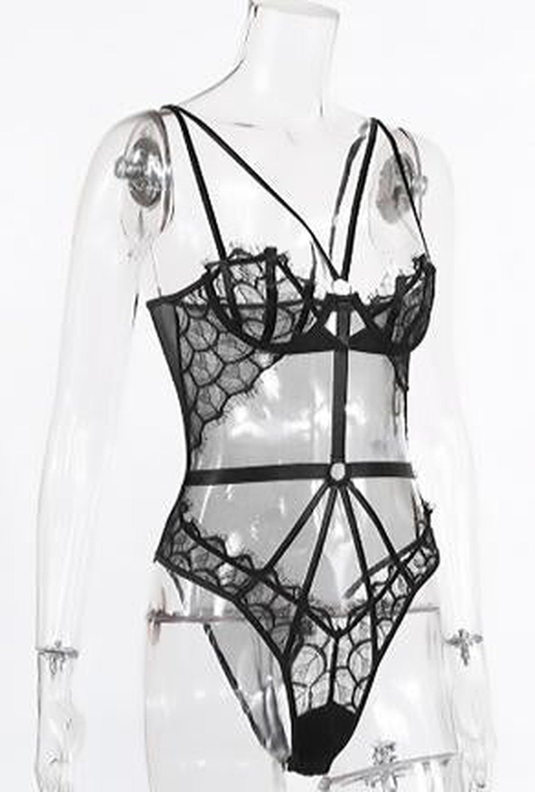 FRANCISCA - LACE LINGERIE BODYSUIT