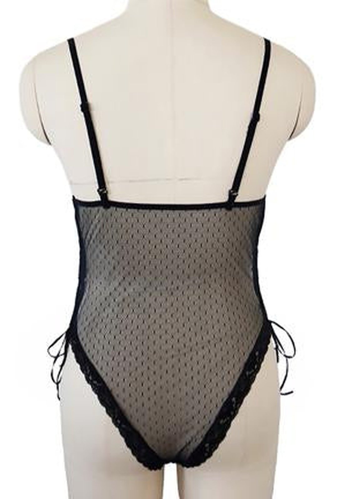 HEATHER - BODY IN PIZZO TRASPARENTE