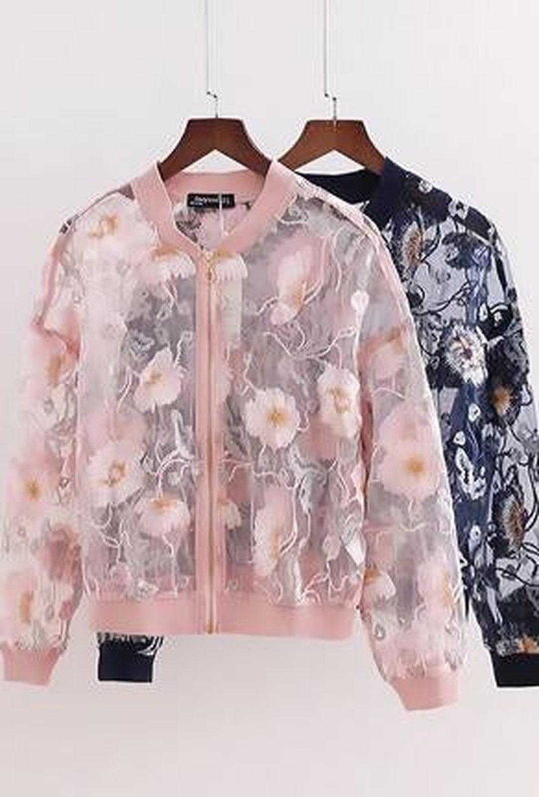 JUNIPER SHEER FLORAL JACKET