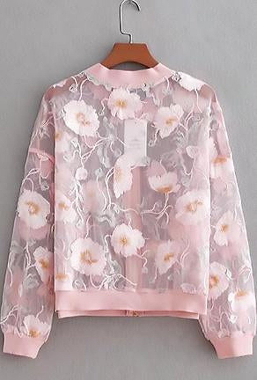 JUNIPER - SHEER FLORAL JACKET