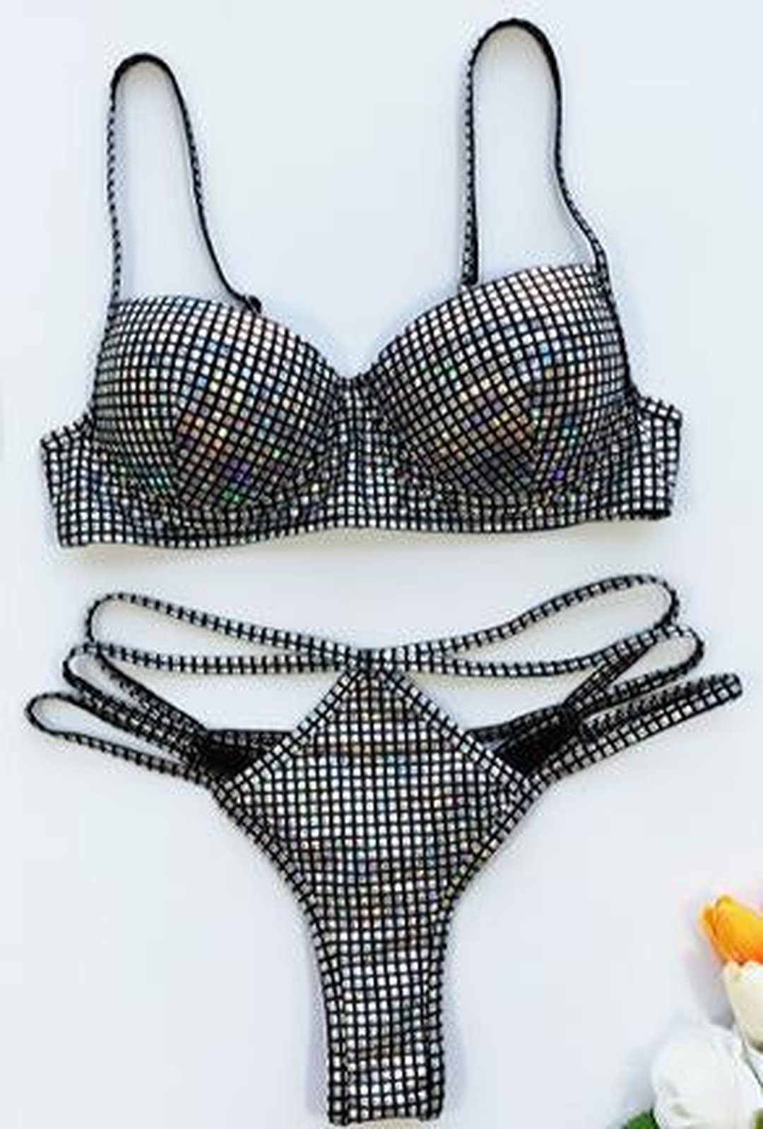 KAROL - SET DA SPIAGGIA LUCIDO 2 PEZZI