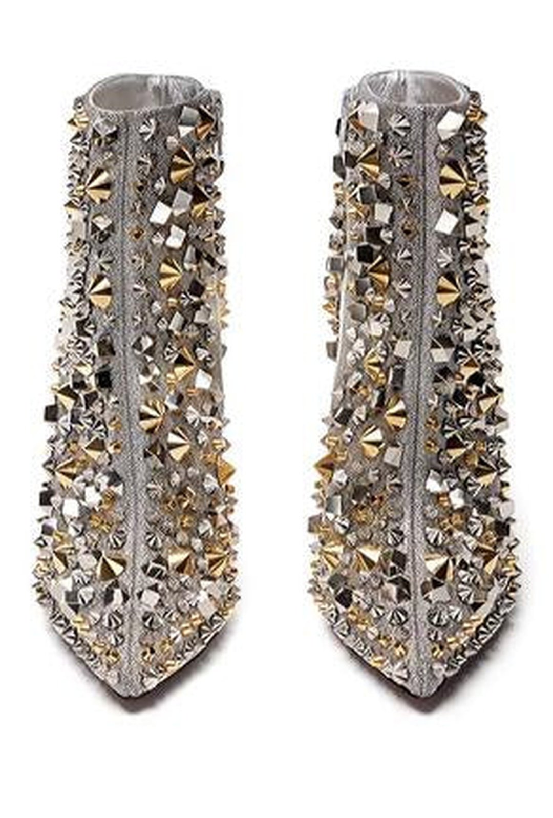 KATTI - STUD GLITTER BOOTS