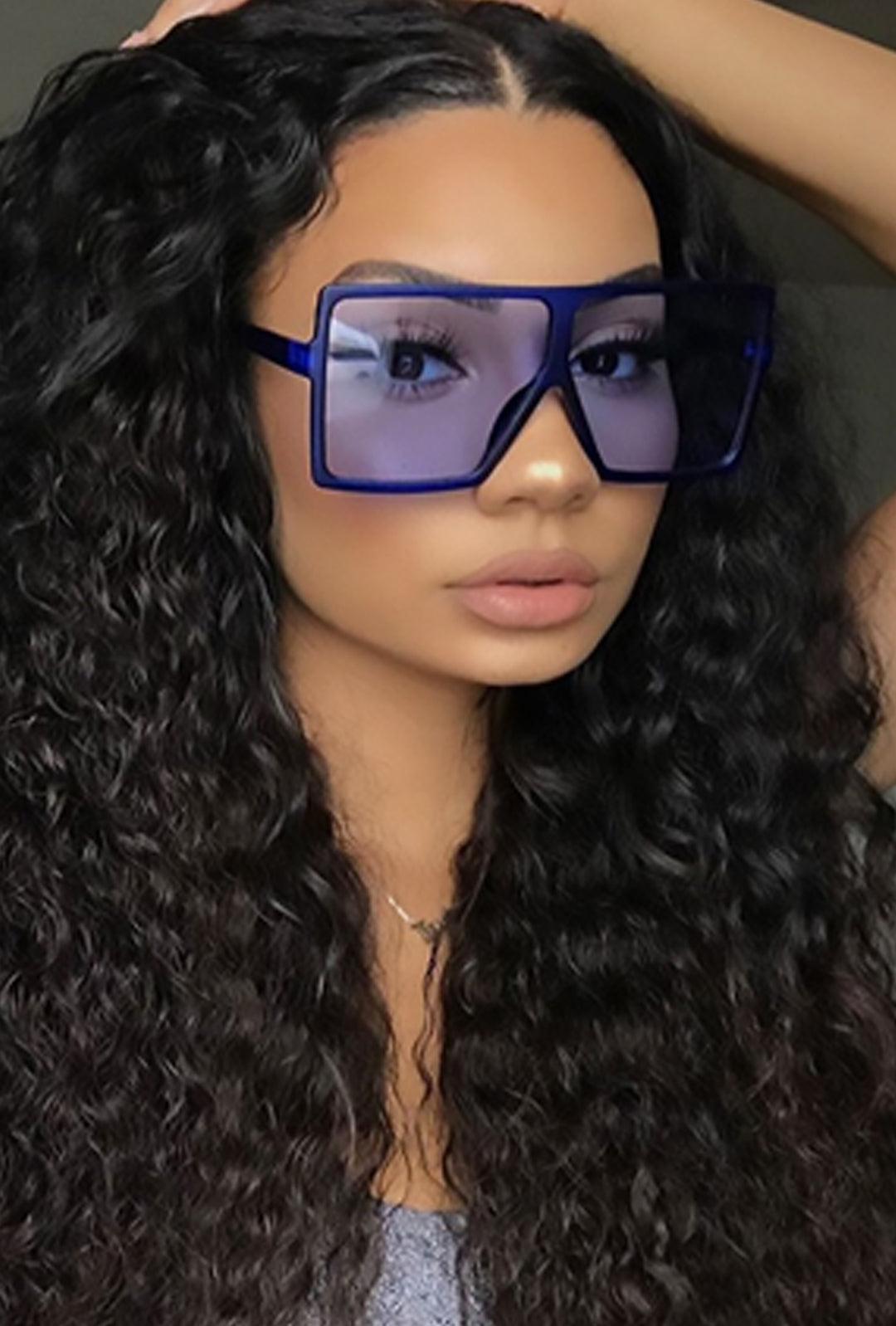 KESSIE - SQUARED OVERSIZED SUNGLASSES