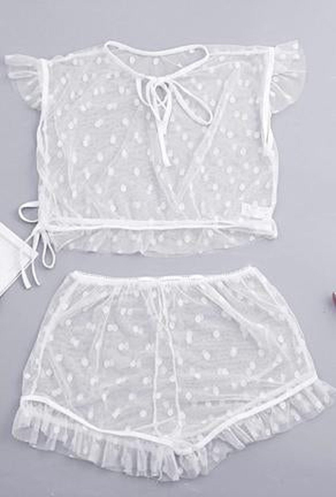 KEY - MIDRIFF LINGERIE SET