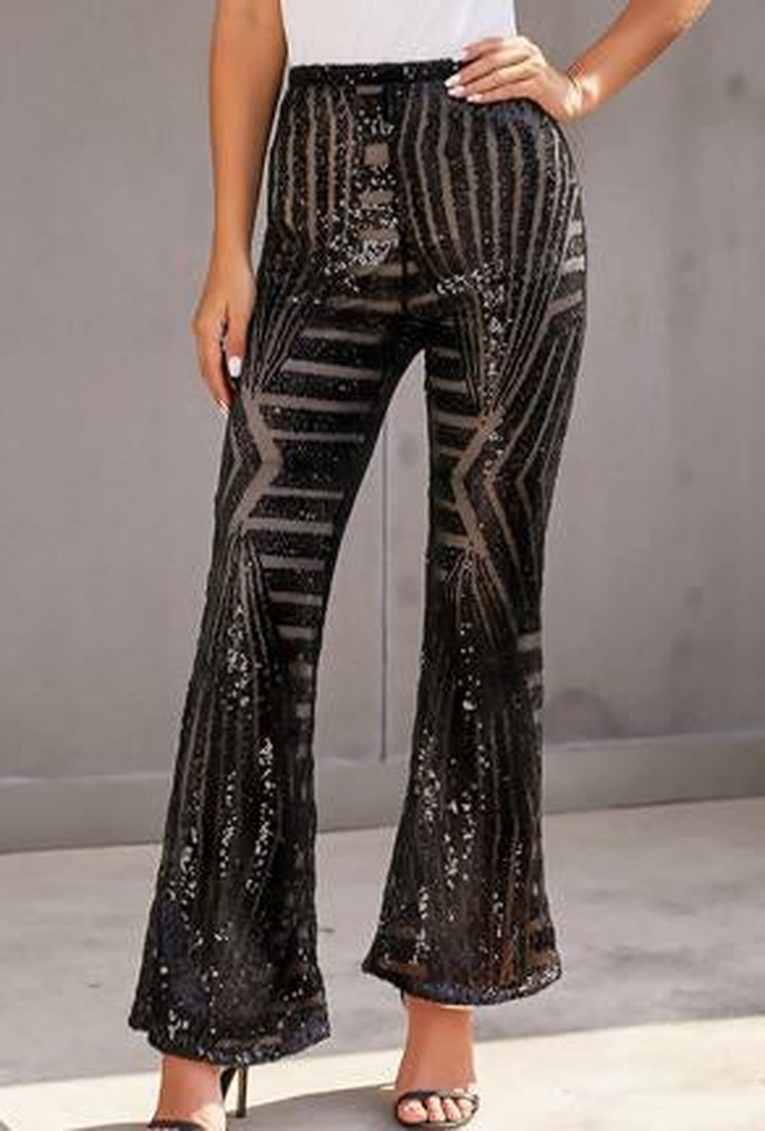 KHLOE - PANTALONES GLITTER