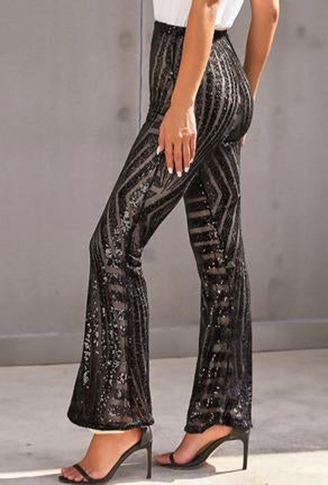 KHLOE - PANTALONES GLITTER