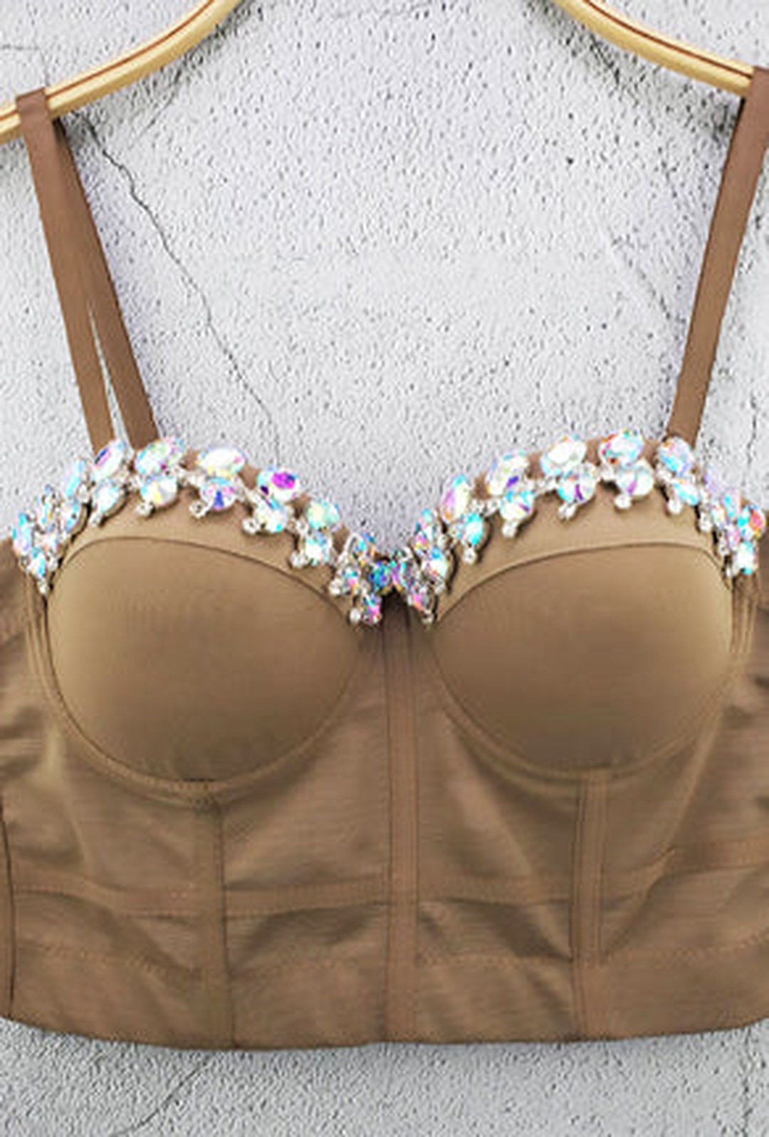 KLARA - GLAM STONES BUSTIER TOP