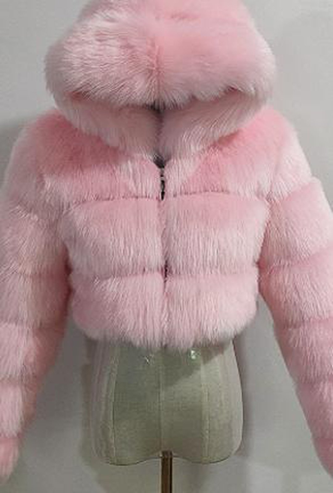 K'ERA - CHAQUETA DE PIEL CON CAPUCHA BELERO