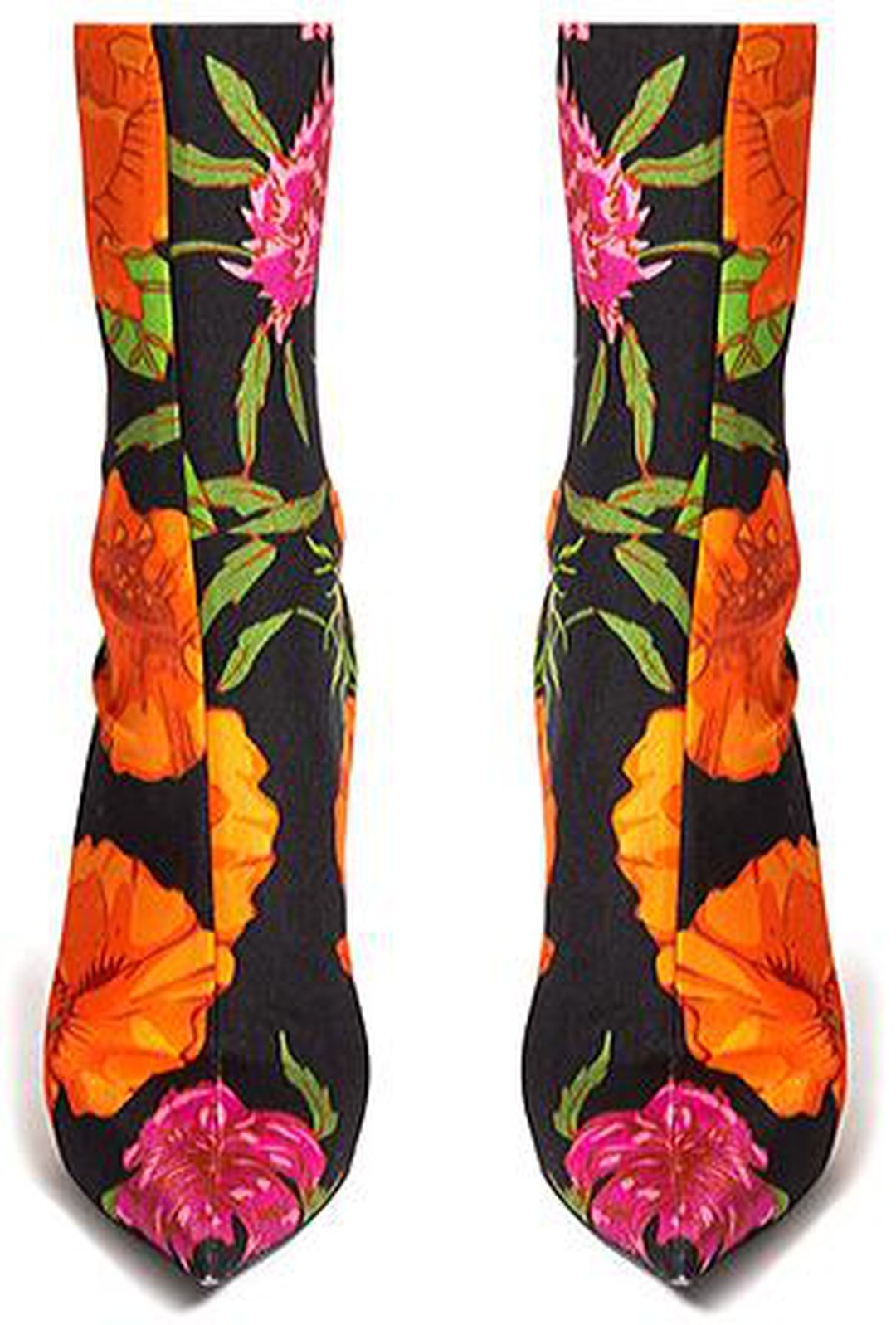 LOTUS - SOCK FLORAL BOOTS