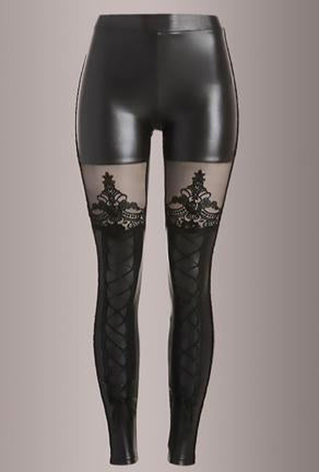MADONNA - LEGGINGS DE ENCAJE TAT