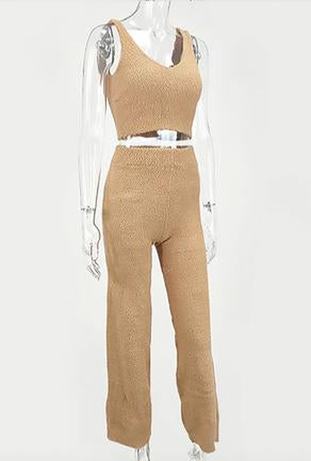 MANDY - SET DI PANTALONI IN PILE 2 PEZZI