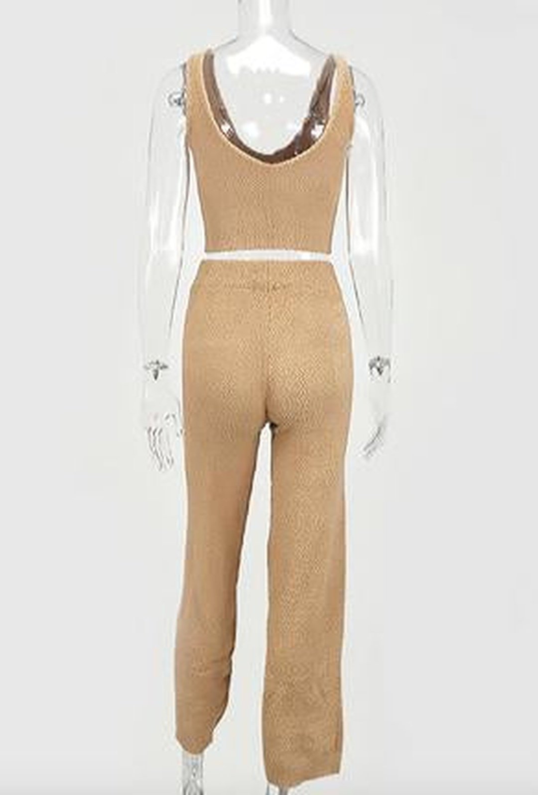 MANDY - SET DI PANTALONI IN PILE 2 PEZZI