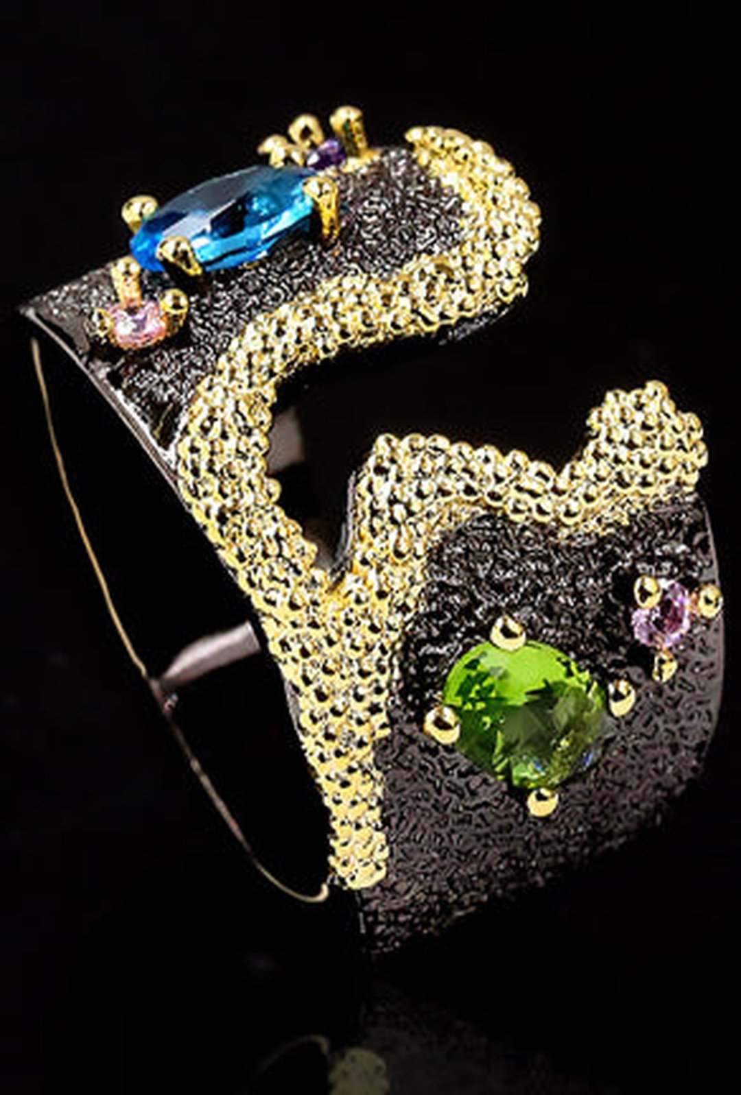 SAPPHIRE - ART GEM STONE RING