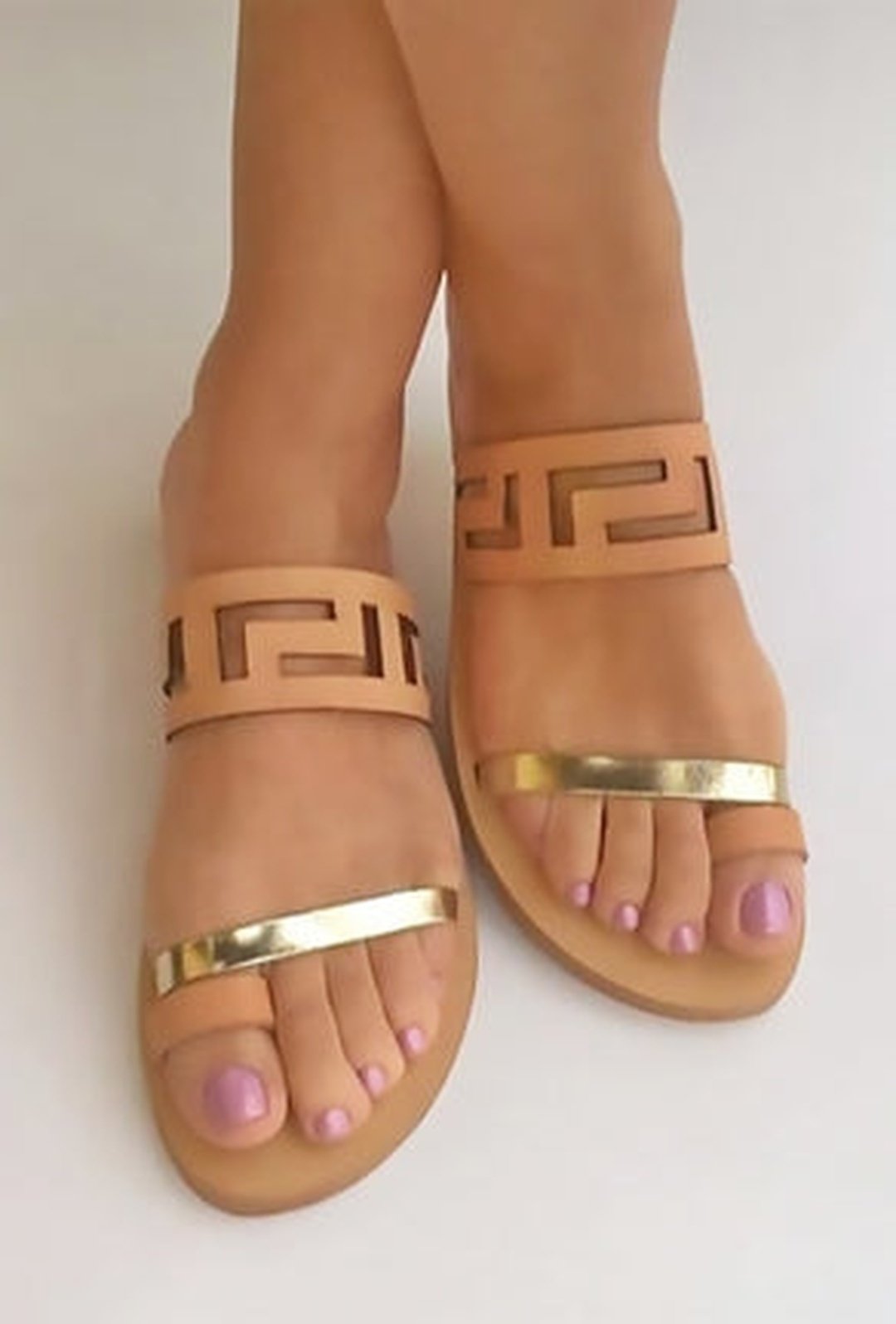 SONYA - GREEK TOE SLIPPER