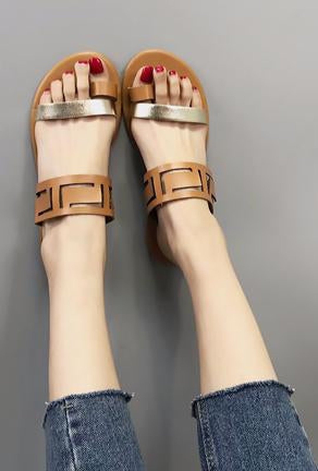 SONYA - GREEK TOE SLIPPER