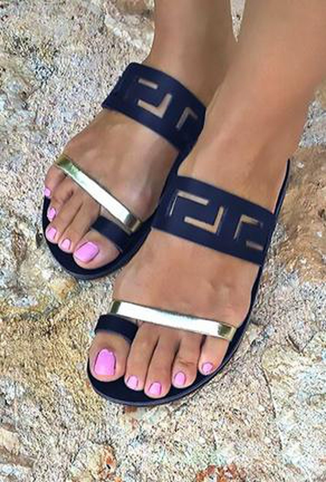 SONYA - GREEK TOE SLIPPER