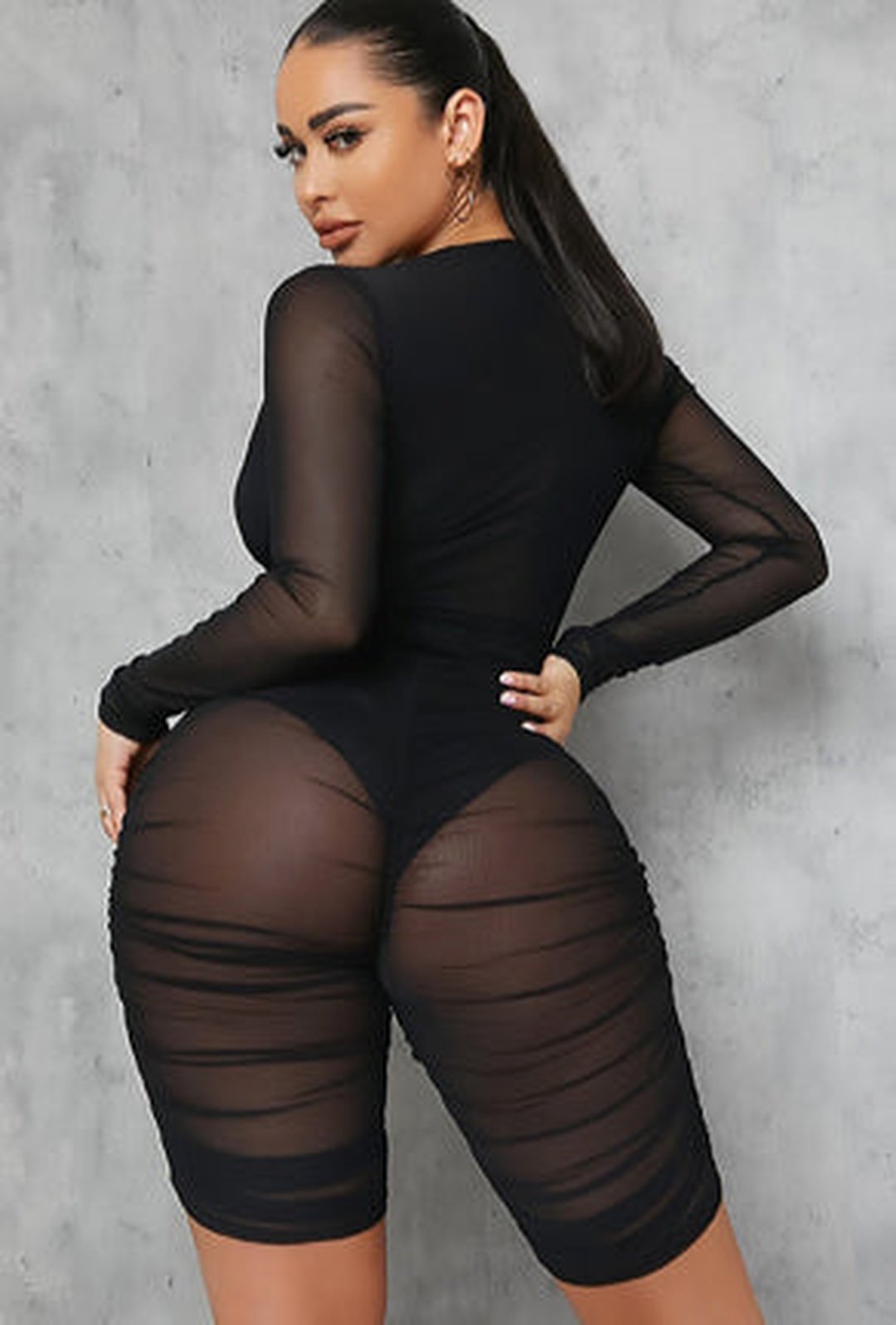 STORM - RUCHED CORSET BODYSUIT