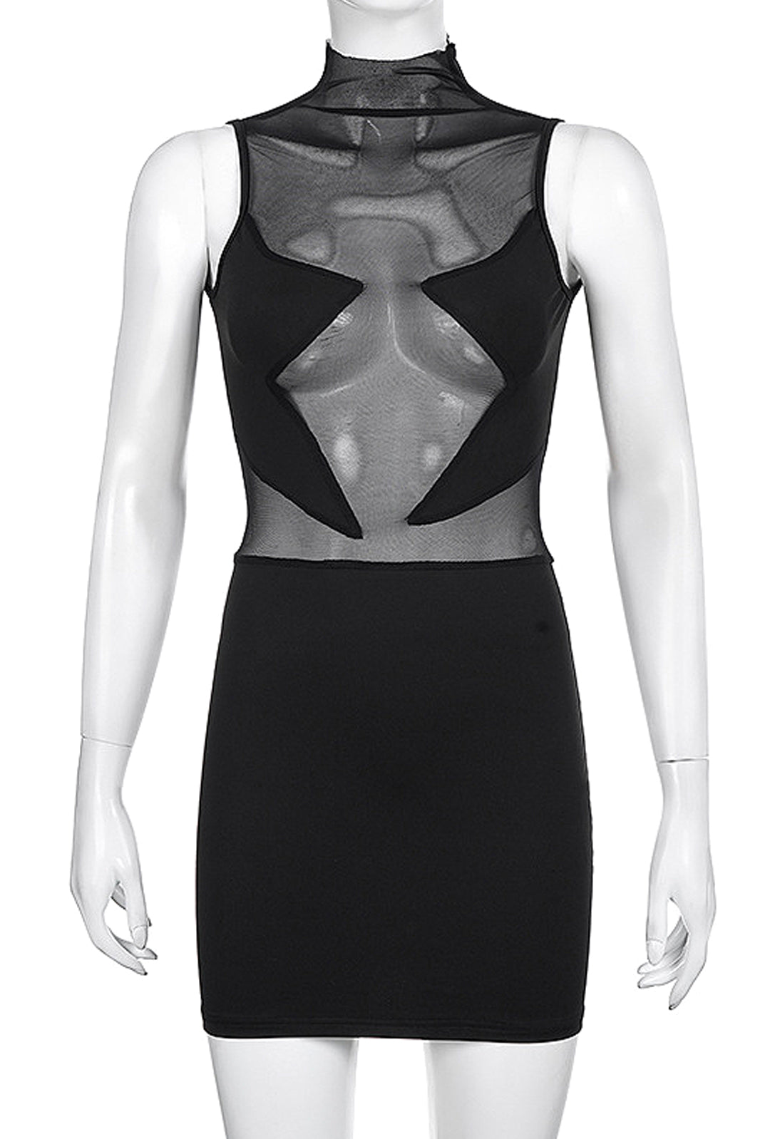 STYAR - SHEER STAR MINI DRESS