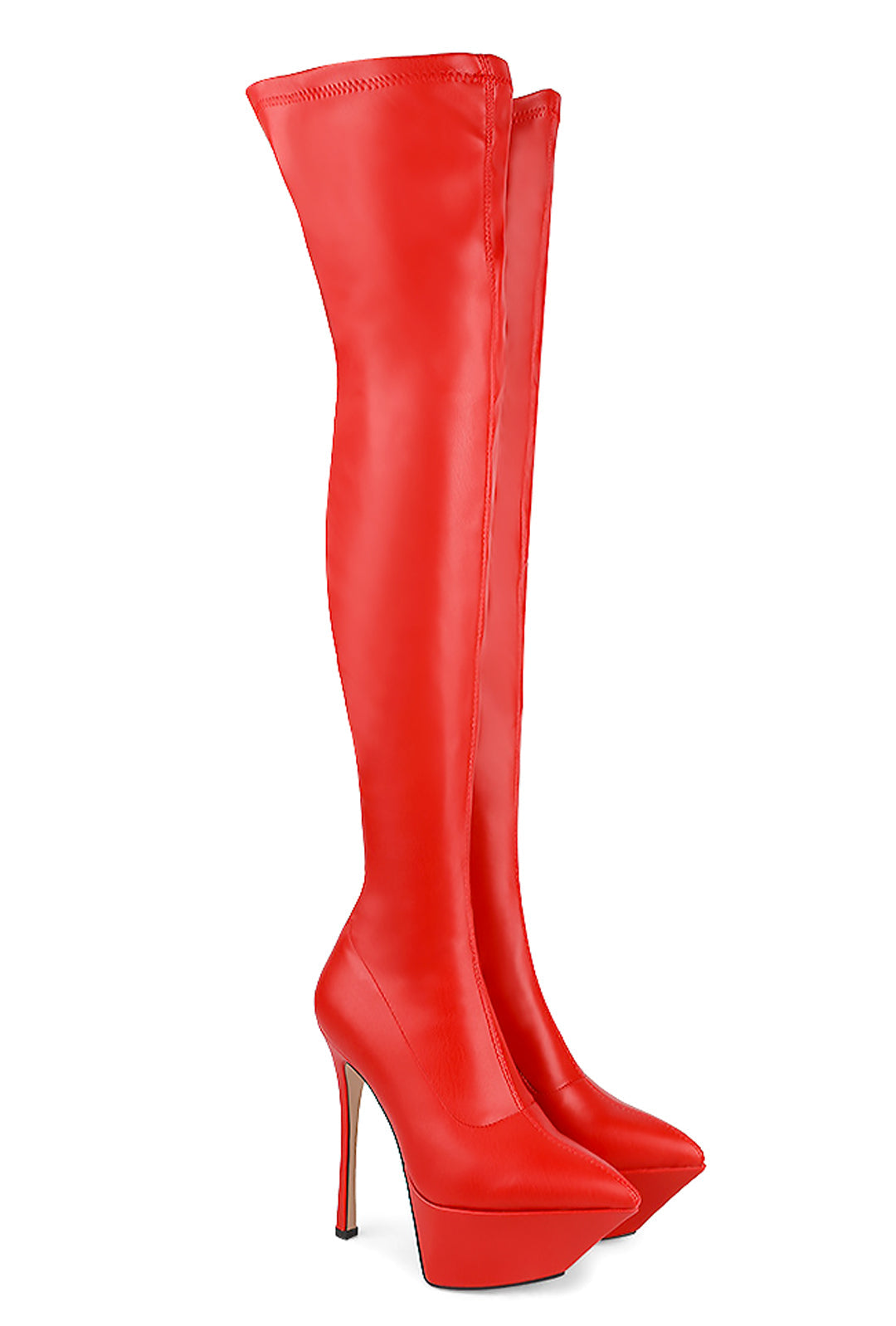 TANIKA - OTK PLATFORM HEEL BOOTS