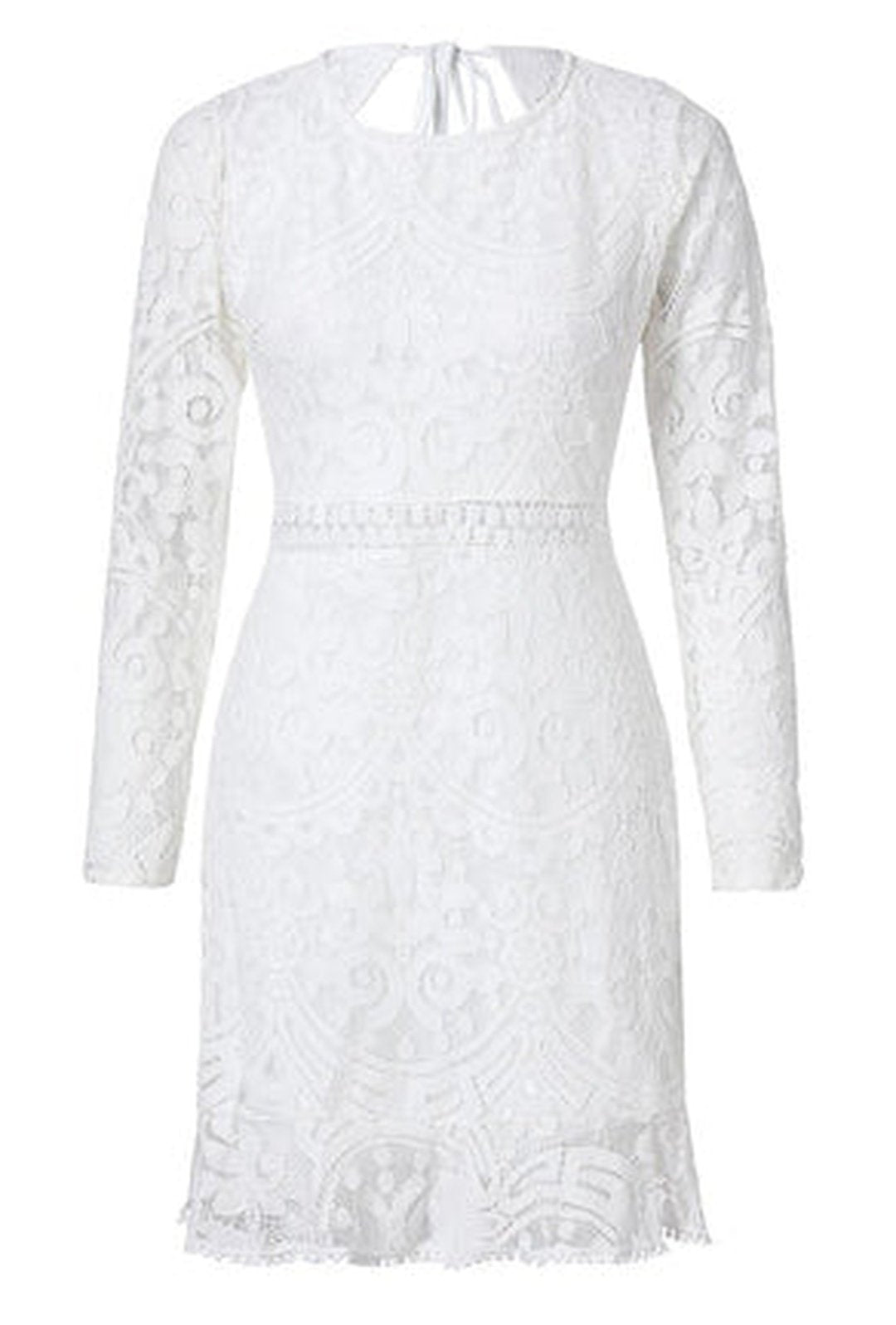 TARRA - LACE OPEN BACK DRESS