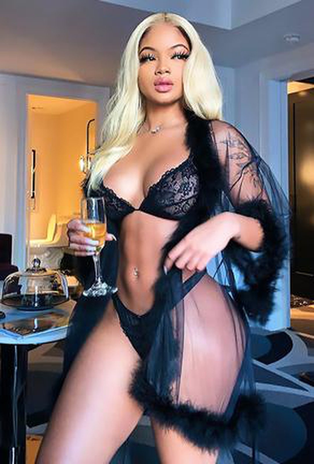 TATI - ABITO IN PELLICCIA LINGERIE