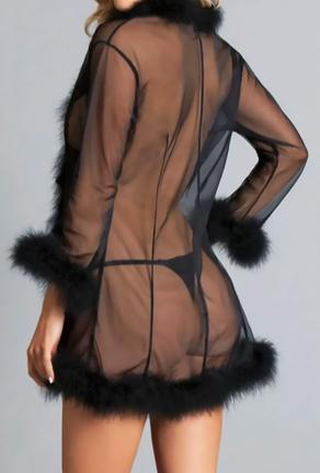 TATI - ABITO IN PELLICCIA LINGERIE
