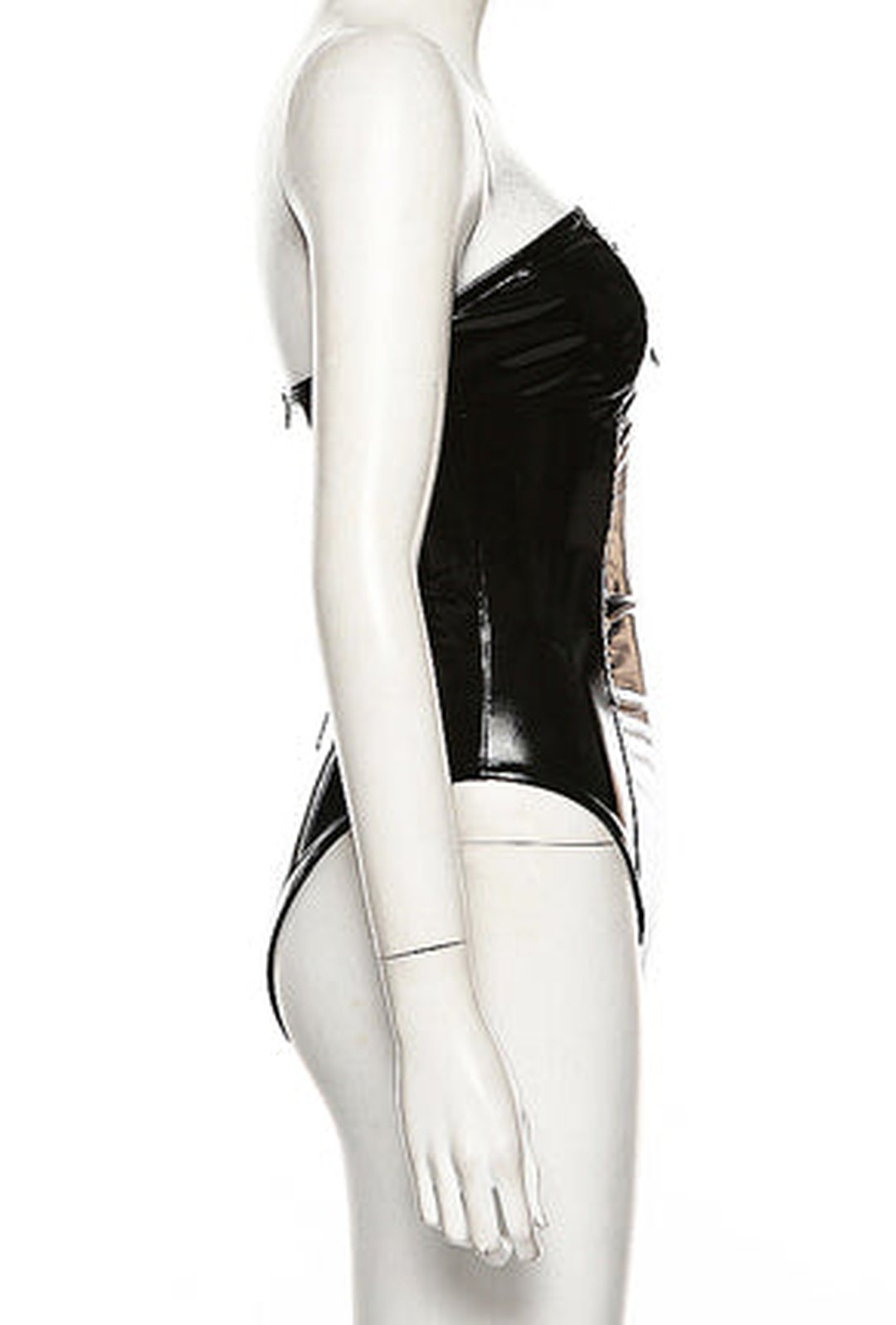 VALERIE - LATEX BUSTIER BODYSUIT