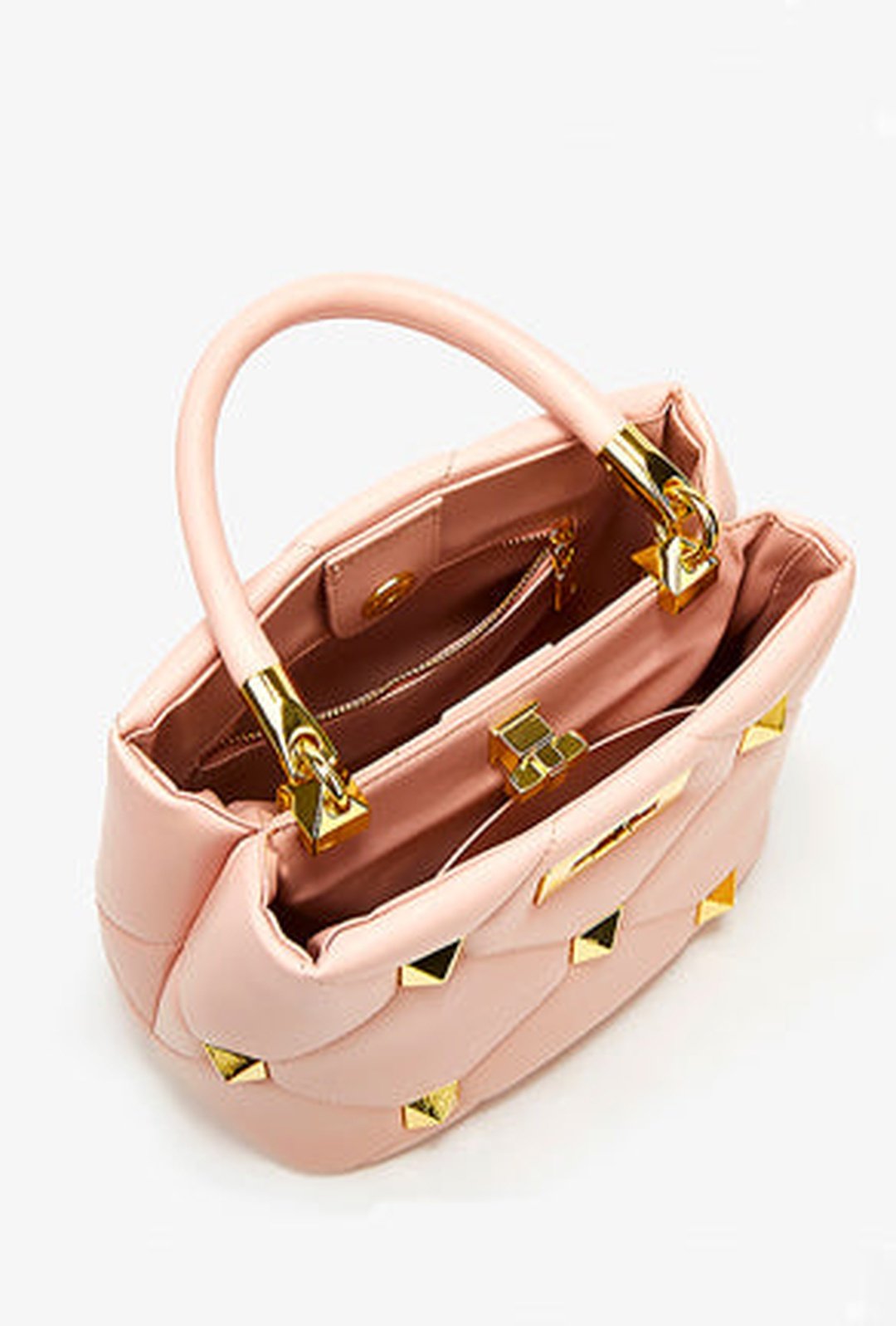 VICTORE - STUDROCK SATCHEL TOTE BAG